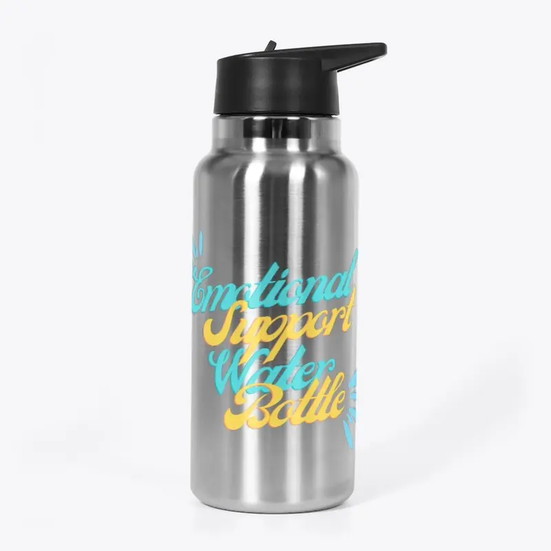 Emotional support water bottle